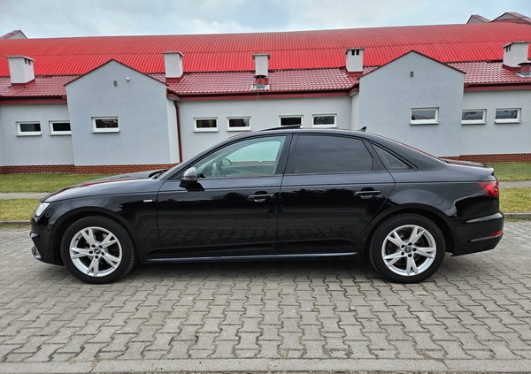 Audi A4 cena 76900 przebieg: 171000, rok produkcji 2017 z Tykocin małe 211